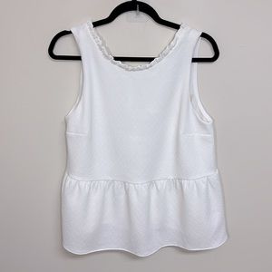 Sezane Alex Top White Size 6